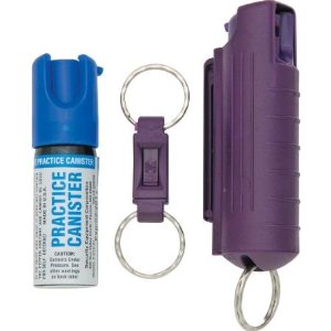Sabre Pepper Spray 75114 ORMD Hard Case Unit Self Defense Spray with Practice Canister