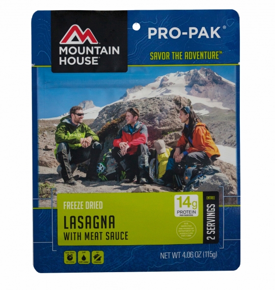 Lasagna with Meat Sauce - PRO-PAK - Case (6 Pouches)