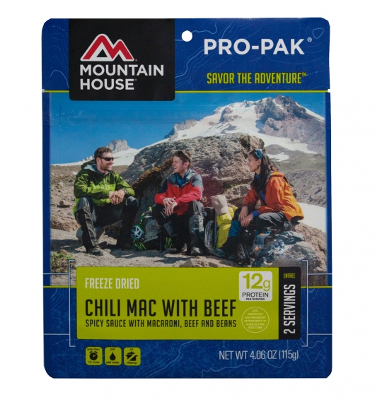 Chili Mac with Beef - PRO-PAK - Case (6 Pouches)